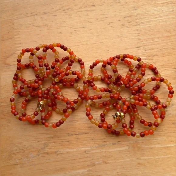 Sézane Juliette Earrings in Sunset Beads - Picture 5 of 5